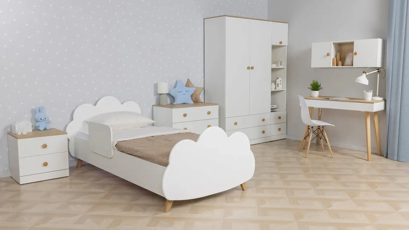 Детская кровать Mellow, цвет Белый премиум Askona фото - 4 - большое изображение