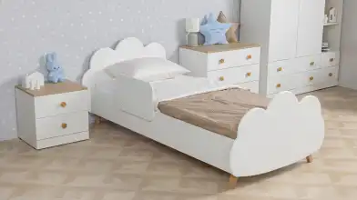 Детская кровать Mellow, цвет Белый премиум Askona фото - 1 - превью