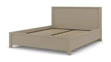 Мягкая кровать Kasli, цвет Капучино с полукруглым изголовьем - 9 - превью