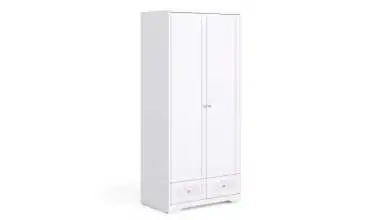 Шкаф двухдверный с ящиками Arya, цвет: белый фото - 5 - превью