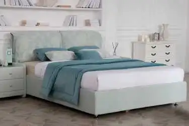 Мягкая кровать Milana New I с подушками для изголовья Askona фотография товара - 1 - превью