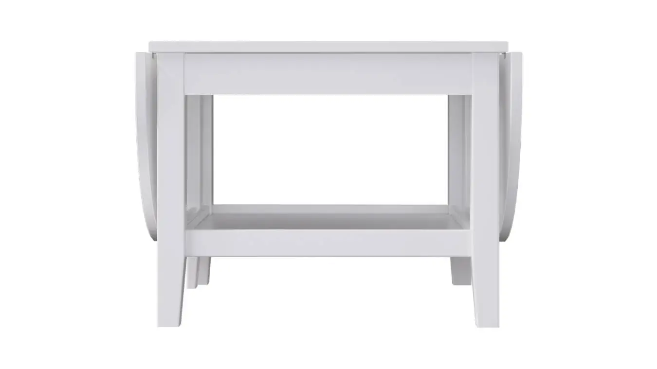 Журнальный столик (без ящика) Terek, цвет белый фото - 4 - большое изображение