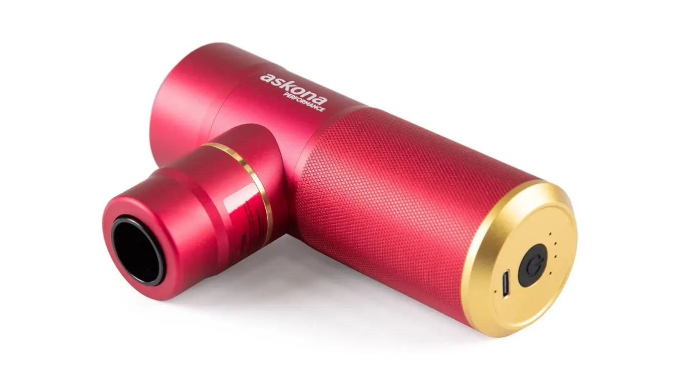 Массажер для тела Askona Performance Power Body Pocket Gun, цвет: красный Askona фото - 2 - большое изображение