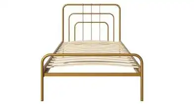 Металлическая кровать Modena Old gold mat в спальню Askona фотография товара - 13 - превью