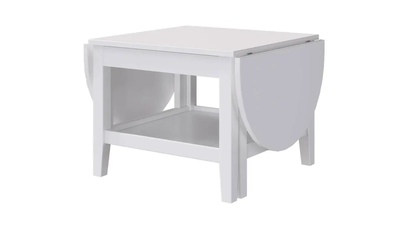 Журнальный столик (без ящика) Terek, цвет белый фото - 3 - большое изображение