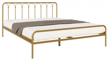 Металлическая кровать Corsa old gold mat в спальню Askona фотография товара - 2