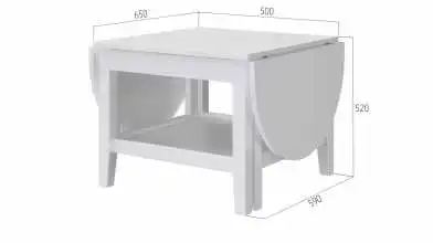 Журнальный столик (без ящика) Terek, цвет белый фото - 5 - превью