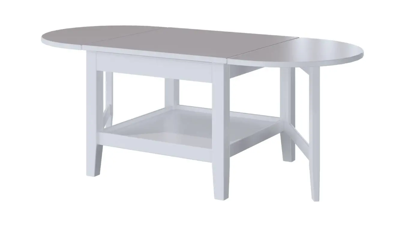 Журнальный столик (без ящика) Terek, цвет белый фото - 1 - большое изображение
