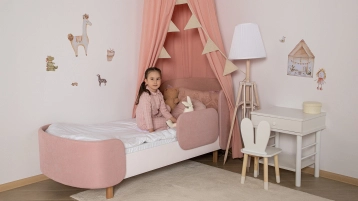 Детская кровать Twiggy, розовая фото - 3