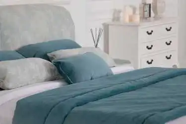 Мягкая кровать Milana New I с подушками для изголовья Askona фотография товара - 3 - превью